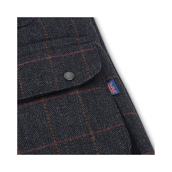 Walker and Hawkes Derby Tweed Jas Blue