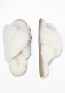 Shepherd pantoffels Lovisa Cr&egrave;me
