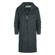 Aran Crafts Merinowollen Vest Bundoran Charcoal Marl