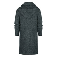 Aran Crafts Merinowollen Vest Bundoran Charcoal Marl