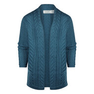 Aran Crafts Wollen Vest Bandon Teal