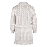 Aran Crafts Wollen Vest Fermanach Stone Mix