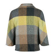 Branigan Weavers Wollen Cape Holly Mustard Grey