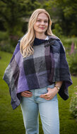 Branigan Weavers Wollen Poncho Donegal Lavender