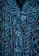 Aran Crafts Wollen Vest Leitrim Mallard Mix