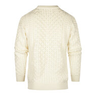 Aran Crafts (Unisex) Merinowollen Kabeltrui Kildare Natural
