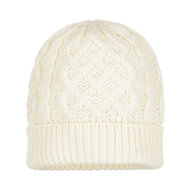 Aran Crafts Wollen (unisex) Muts Natural