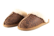 Shepherd pantoffels Jessica Chestnut Leopard