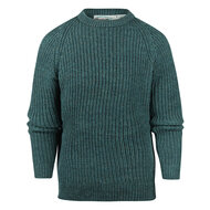 Aran Crafts (Uniseks) Wollen Trui The Fisherman Moss
