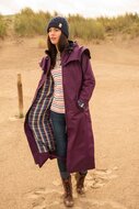 Lighthouse Outback Lange Regenjas Plum