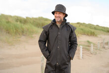 Lighthouse Stockman Lange Regenjas Chocolate