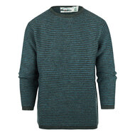 Aran Crafts Wollen trui Belmullet Peacock Mix