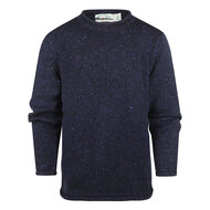 Aran Crafts Wollen trui Glenties Navy
