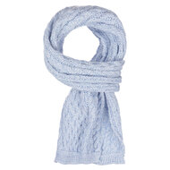 Aran Crafts Merinowollen Sjaal Ice Marl