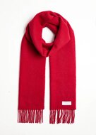 Foxford Lamswollen Sjaal Red