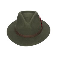 Walker en Hawkes Howick Wool Felt Hat Olive