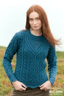 Aran Crafts Wollen trui Streedagh Bermuda