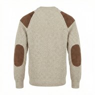 Wollen Swaledale trui Light Grey Welsh