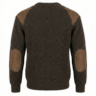 Wollen Swaledale trui Dark Grey Welsh