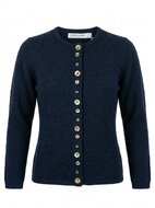 MerinoMink wollen vest Shell Cardigan - Zephyr