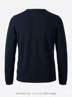 MerinoMink wollen vest Shell Cardigan - Zephyr