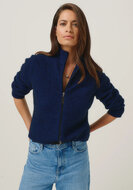 MerinoMink wollen vest Jaya - Zephyr