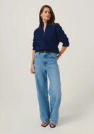 MerinoMink wollen vest Jaya - Zephyr