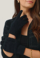 MerinoMink wollen handschoenen - Jet