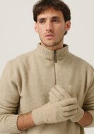 MerinoMink wollen handschoenen - Latte