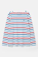 Lighthouse Shirt Causeway Red Current - Teal Stripe