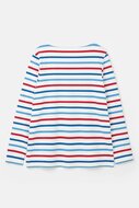 Lighthouse Shirt Causeway Red Current - Teal Stripe