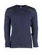 Wollen Leger Trui York Navy