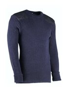 Wollen Leger Trui York Navy