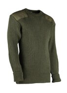 Wollen Leger Trui York Olive