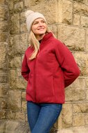 Lighthouse Fleece Jas Avon Maroon