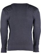 Wollen Leger Trui York V-Hals Navy