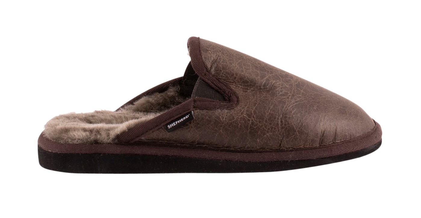 Shepherd pantoffels Adam Stone Oiled Antique