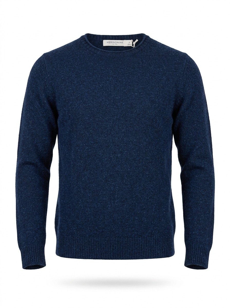 MerinoMink wollen trui Classic Crew - Zephyr