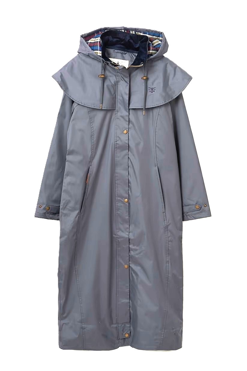 Lighthouse Outback Lange Regenjas Urban Grey