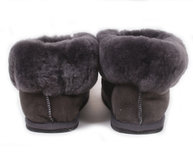 Shepherd pantoffels Lena Asphalt
