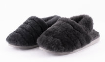 Shepherd pantoffels Nellie Asphalt