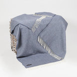 Cashmere Plaid Denim Crème Visgraat