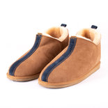 Shepherd pantoffels Johannes Chestnut Navy