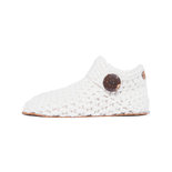 Kingdom of Wow Pantoffel Low Top Snow (acryl wolmix)