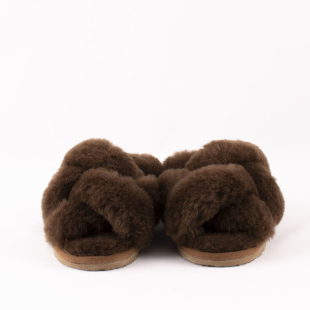 Shepherd slipper Gabriella Rusty Brown