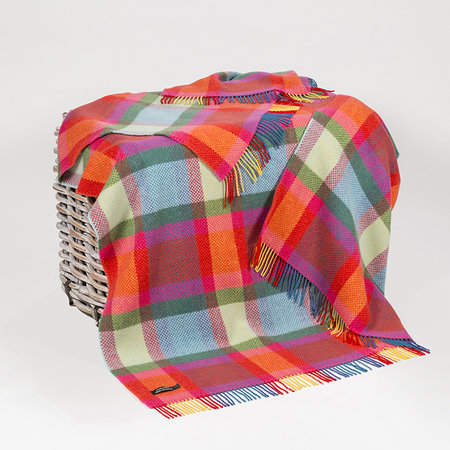 Cashmere Plaid Geel Roze Blauw Groen Geruit