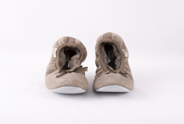 Shepherd pantoffels Saga Stone