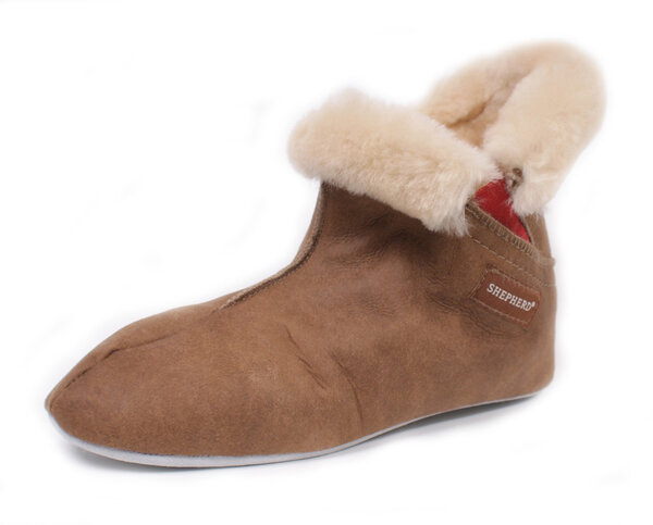 Shepherd pantoffels Mariette Antique Cognac