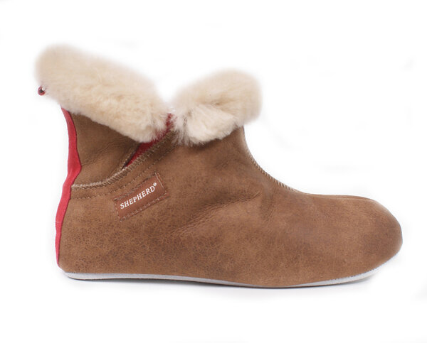 Shepherd pantoffels Mariette Antique Cognac