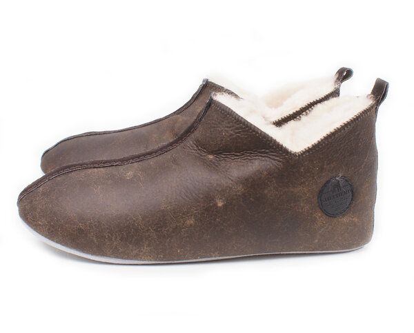 Shepherd pantoffels Henrik Oiled Antique